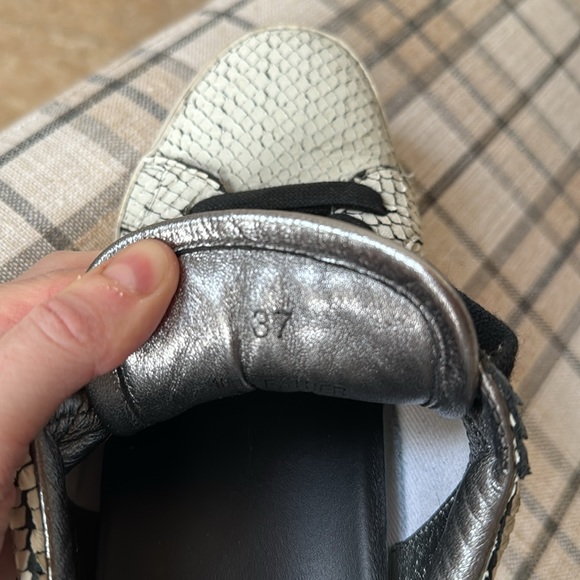 Zadig & Voltair Italian leather sneakers, only wore a few times. - Picture 6 of 6